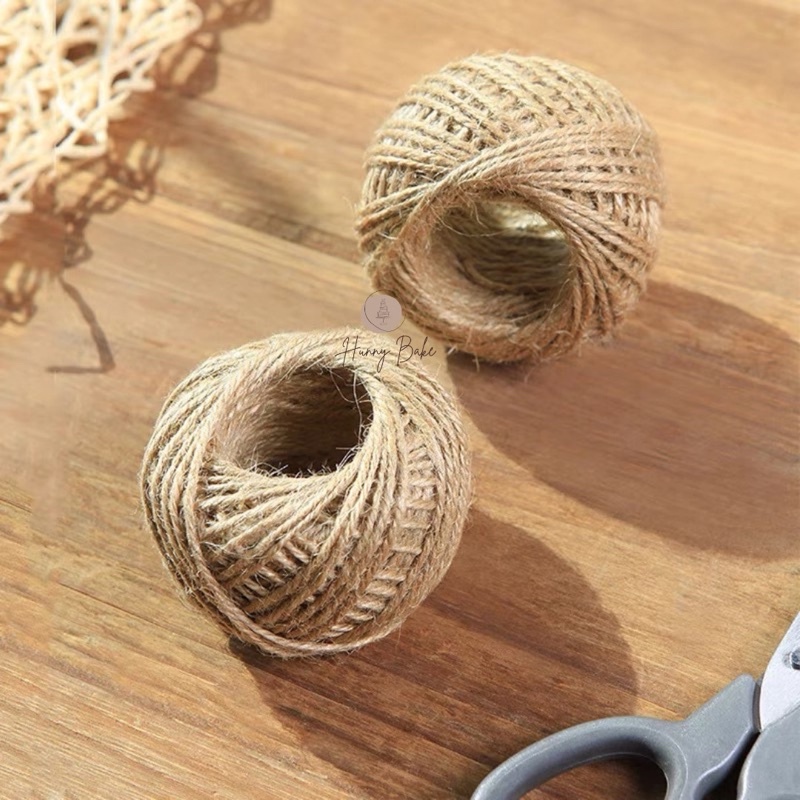 DIY Crafting Decoration Hemp Jute Rope / Tali Guni Jut Kraf Tangan Hiasan Hemp Rope (2mm*30m