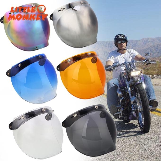 Clear Visor Replacement Bob Heath Jet Flip Type A Open Face Crash