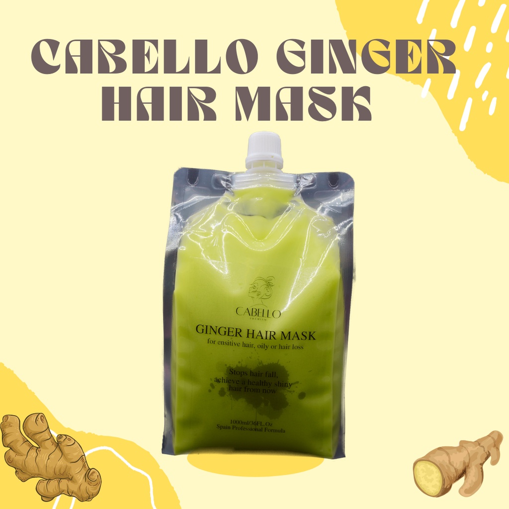 CABELLO GINGER HAIR MASK ! READY NEW STOCK ! Shopee Malaysia