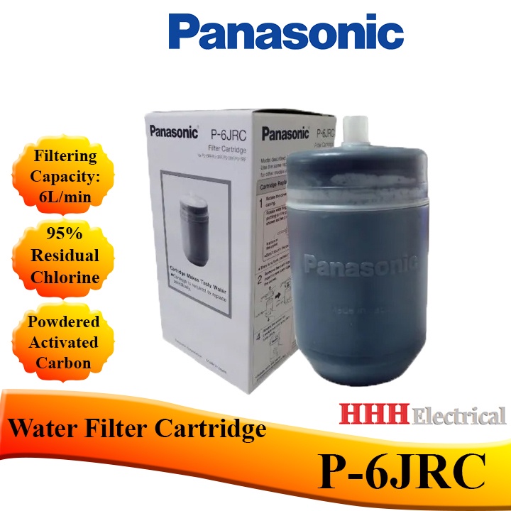 PANASONIC 100 ORIGINAL!!! WATER FILTER CARTRIDGE P6JRC FOR TKCS10 / TKCS20 / PJ6RF / PJ3RF