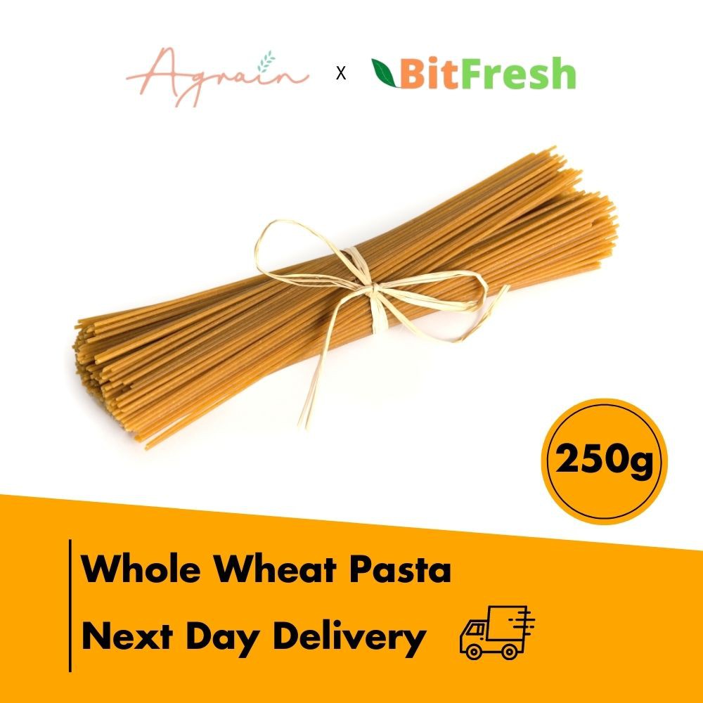 Agrain Whole Wheat Pasta Spaghetti Low Carb HiFibre 250g Bitfresh