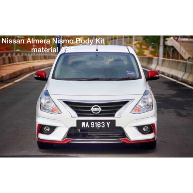 Nissan Almera Nismo Body Kit material ABS Shopee Malaysia