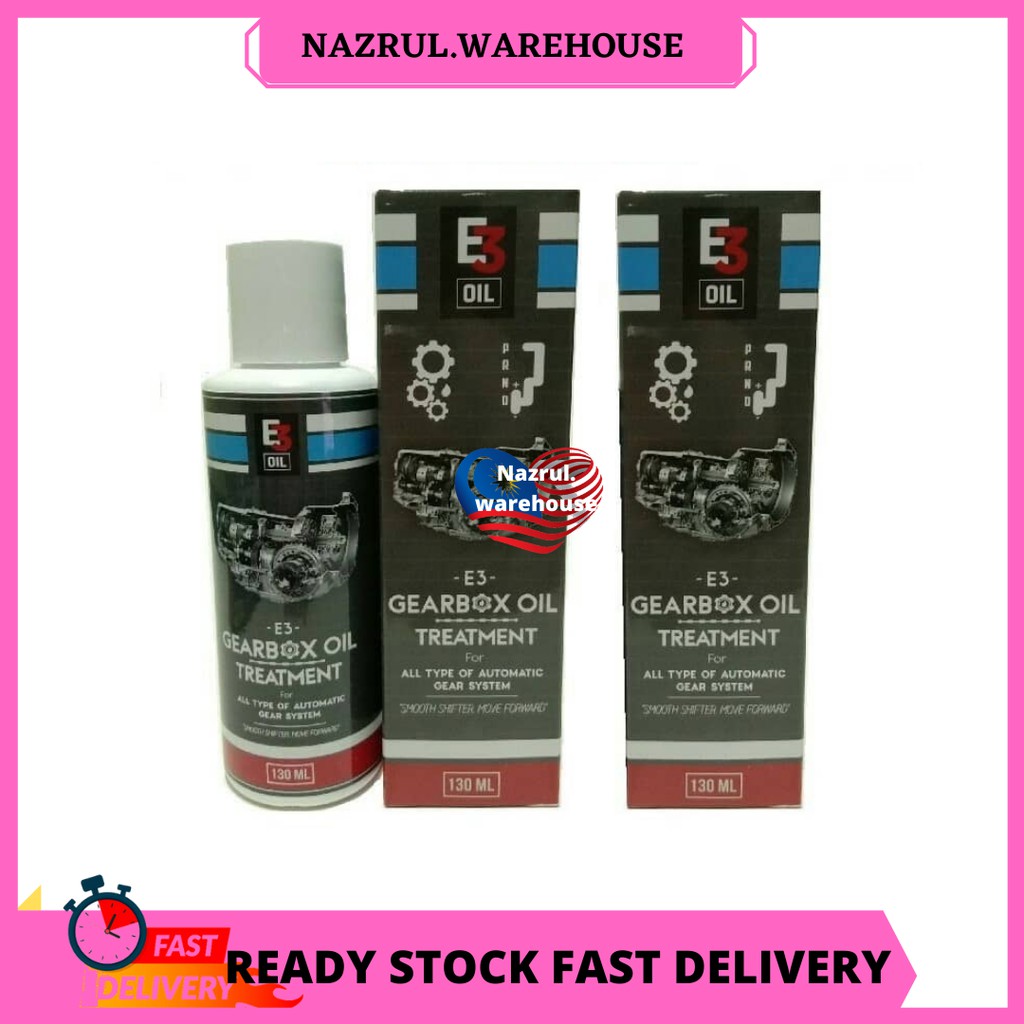 🎉 SALES OFFER 🎉 E3 GearBox Oil Treatment Penyelesaian