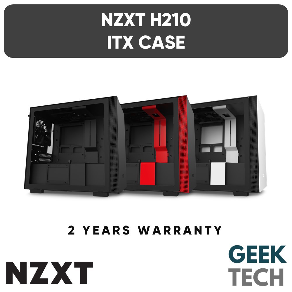 NZXT H210 Tempered Glass Compact Mini ITX Casing Shopee Malaysia