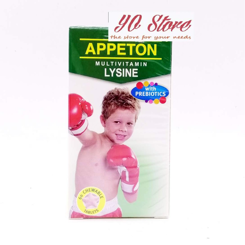Appeton Multivitamin Lysine with Prebiotics Tablets 60's Shopee Malaysia