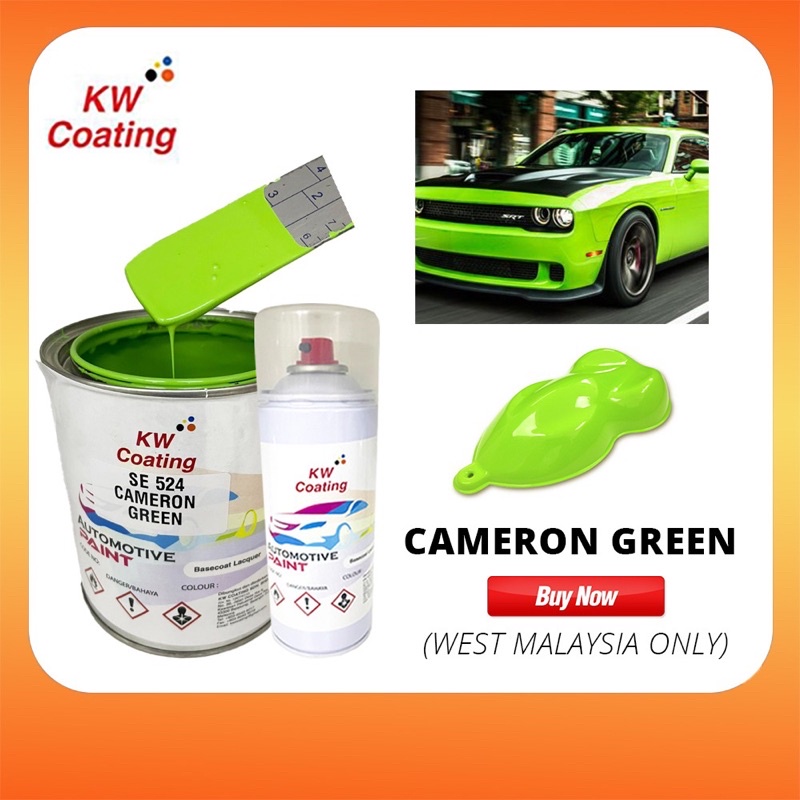 KW 2k Paint Se524 Cameron Green Kereta Se524 Cameron Green Cat Kereta