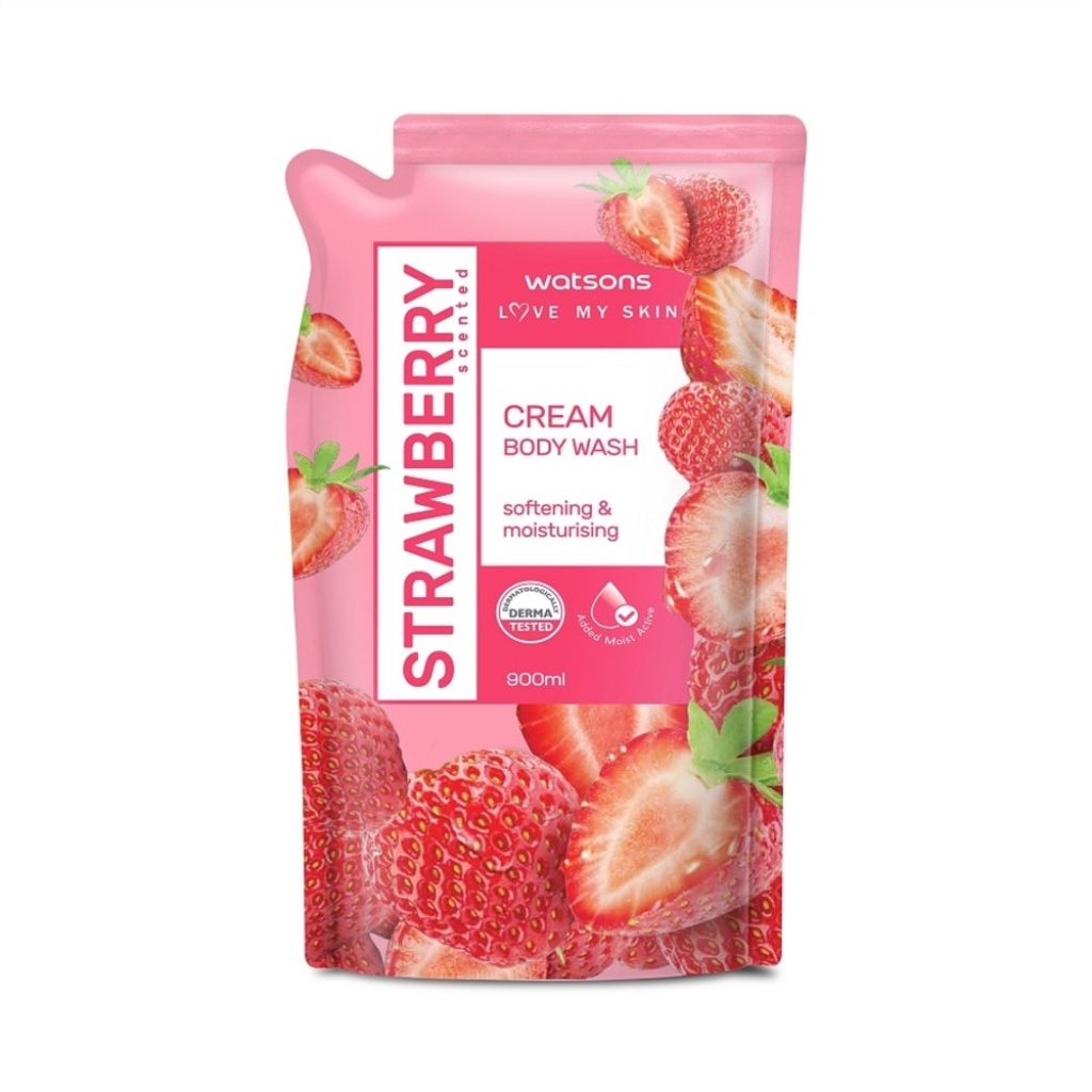 WATSONS STRAWBERRY CREAM BODY WASH REFILL Shopee Malaysia