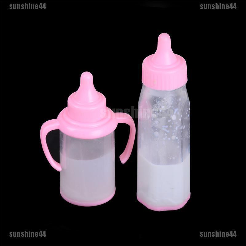 SUN44 Baby Bottle The Liquid Milk Bottle For Barbie Doll For Kids Gift