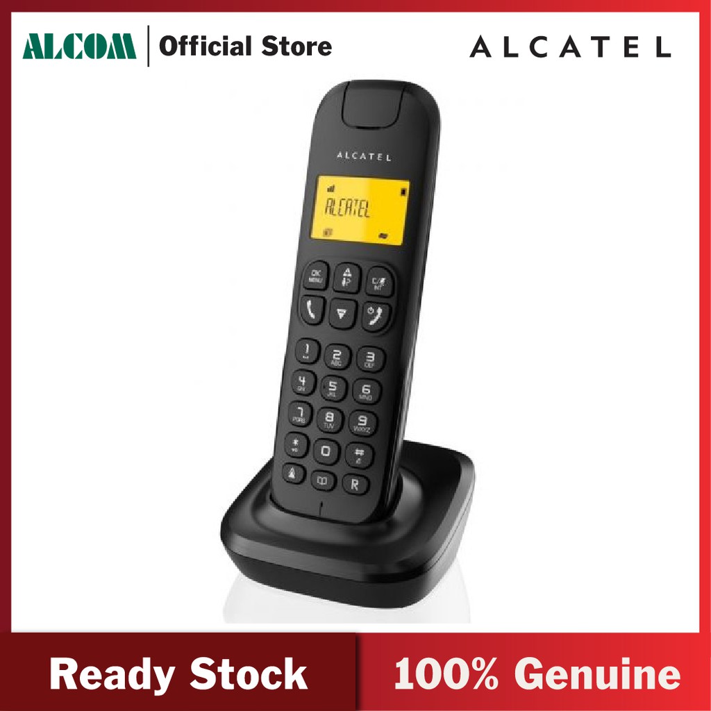 Alcatel E132 DECT Digital Cordless Phone TM Unifi Line Maxis Time Home