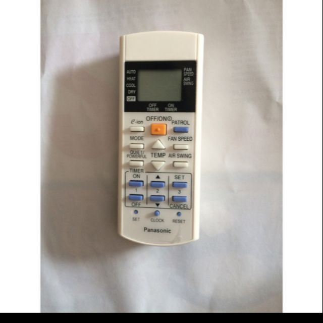 2way Panasonic eion Air Conditioner Control Shopee Malaysia