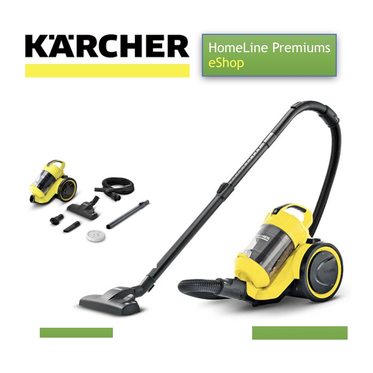 KARCHER VC3 PLUS BAGLESS VACUUM CLEANER WITH HEPA FILTER 11981280