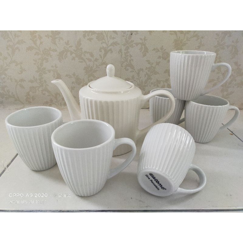 Free delivery Timeless 8pcs coffee set/tea set Shopee Malaysia