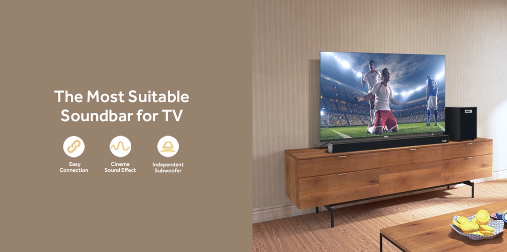 Haier Sound Bar HSD3A040B Shopee Malaysia