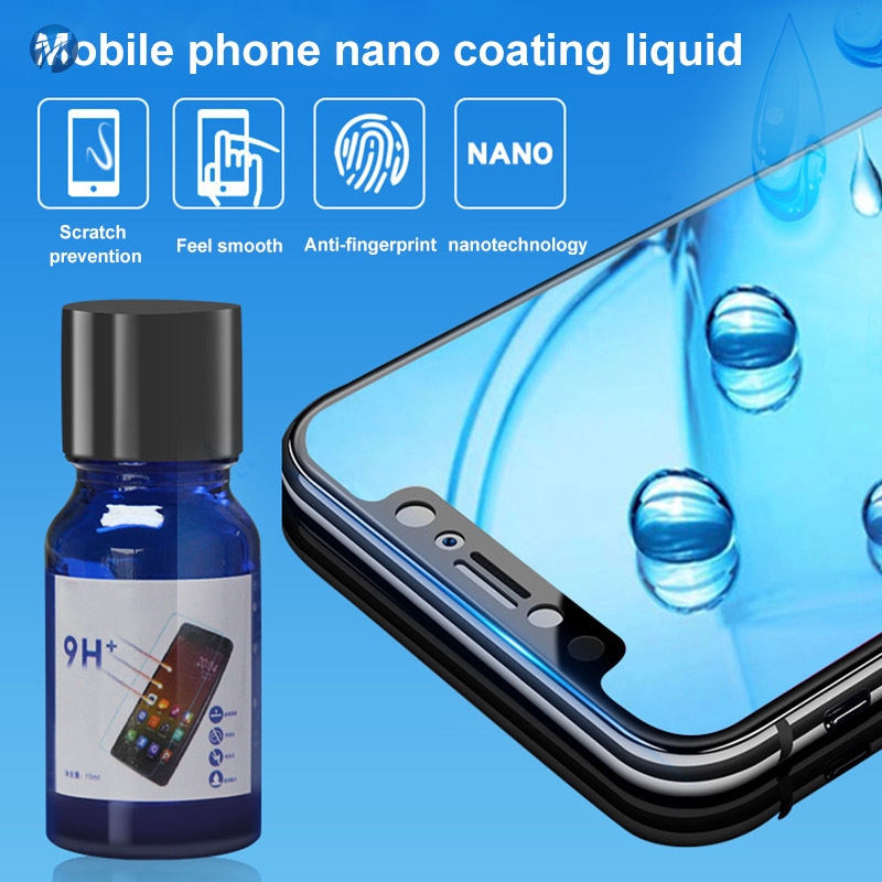 Nano Liquid Screen Protector Film Scratch Resistant 9H Hardness for