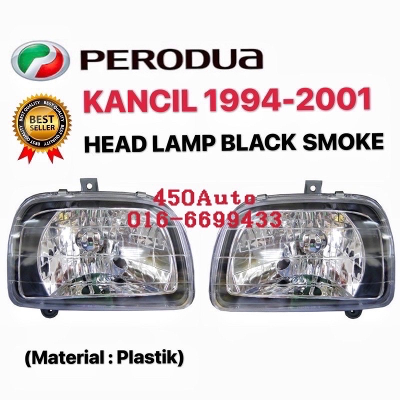 Perodua Kancil 9401 Head Lamp HeadLamp Front Light Big Besar Depan