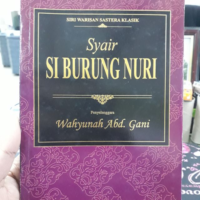 Syair Si Burung Nuri Siri Warisan Sastera Klasik DBP Shopee Malaysia