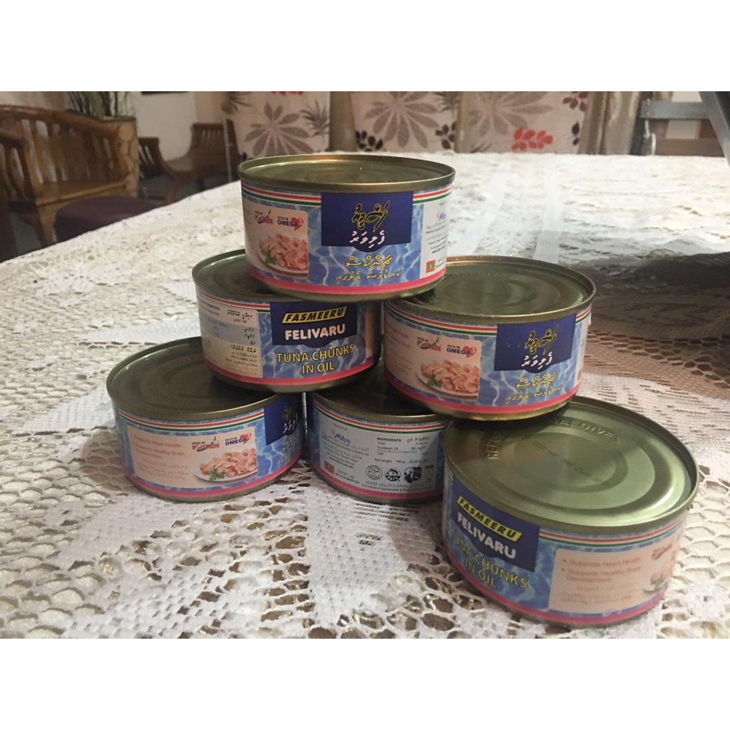 Maldives Tuna Chunks In Oil Felivaru Ikan Tuna Shopee Malaysia