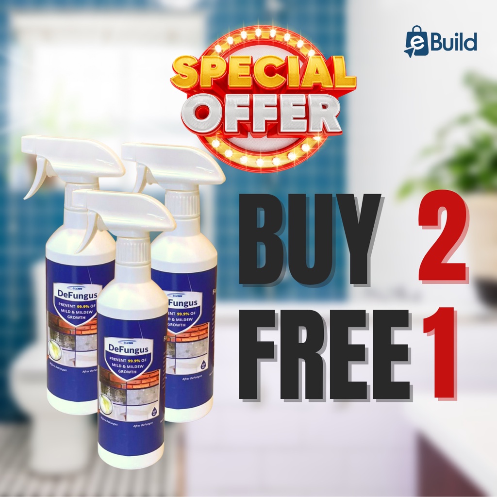 DeFungus Anti Mold Spray by Clenn 500ml Household Cleaning Product