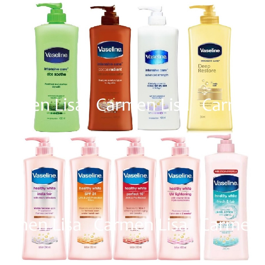 Vaseline Intensive Care/ Healthy White Body Lotion (200ml/350ml/400ml) Shopee Malaysia