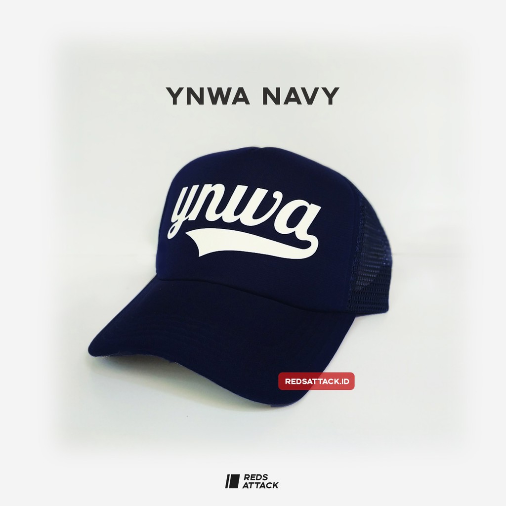 Hats Liverpool FC Trucker Hat YNWA Navy (HAT YNWA NAVY) Topi