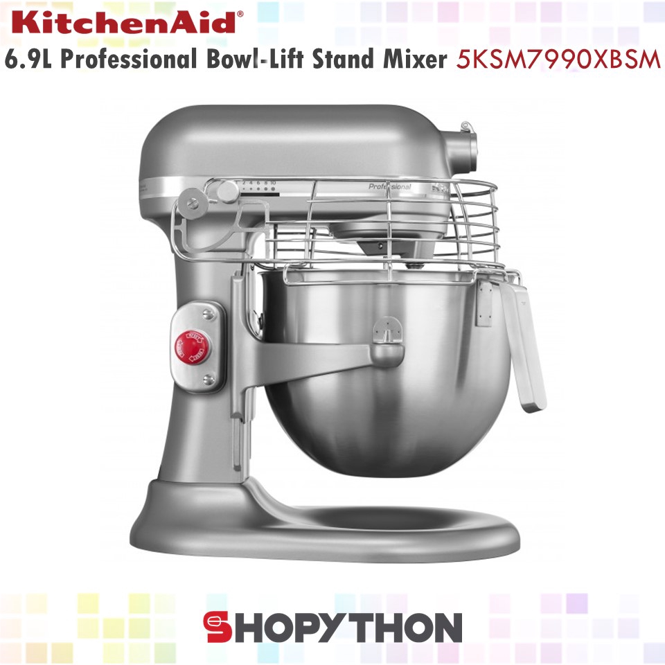 KitchenAid 6.9L Professional BowlLift Stand Mixer 5KSM7990XBSM (Silver