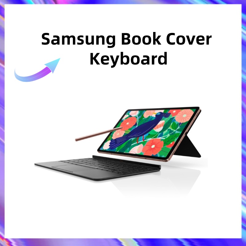 Samsung Book Cover Keyboard for Galaxy Tab S7/S7+/S7 FE keyboard