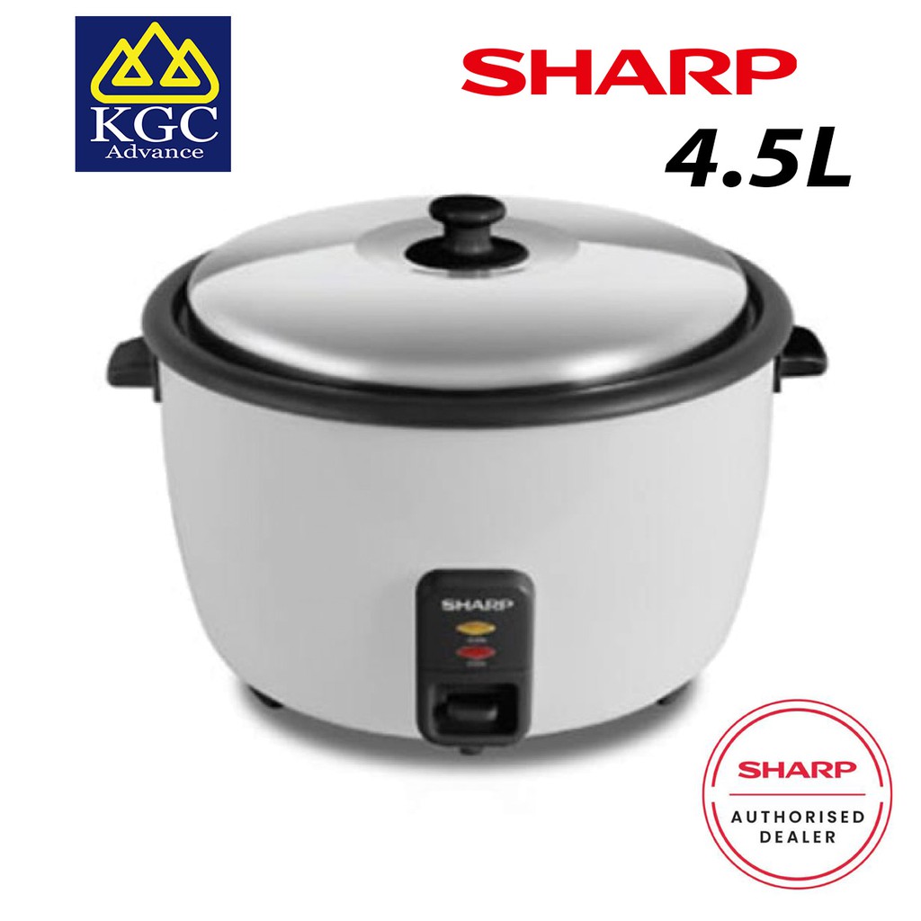 Sharp Commercial Rice Cooker (4.5L) KSH458CWH KSH458CWH Shopee Malaysia