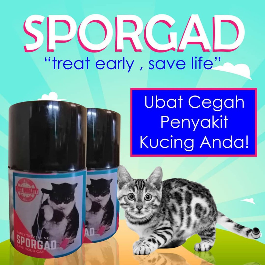 ORIGINAL UBAT KUCING UBAT SPORO KUCING Shopee Malaysia