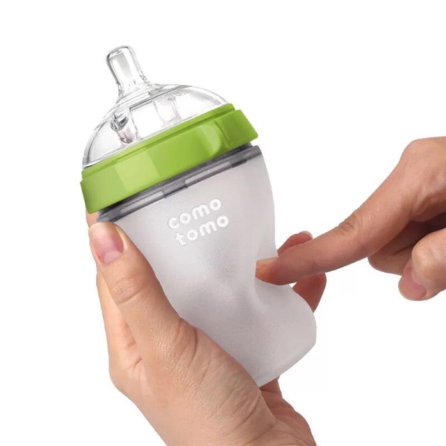 Readystock Comotomo Milk bottle Botol susu Anticolic silicone anti