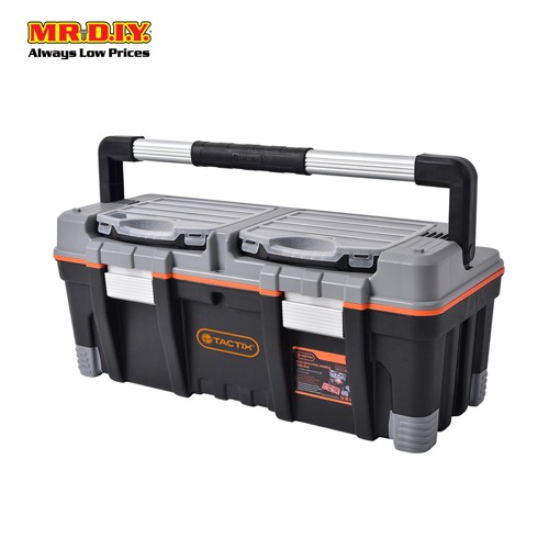 TACTIX Plastic & Metal Tool Box (66cm) Shopee Malaysia