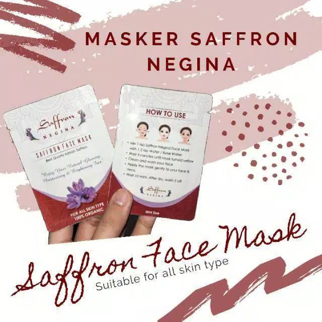 saffron mask saffron face mask saffron face mask Shopee Malaysia
