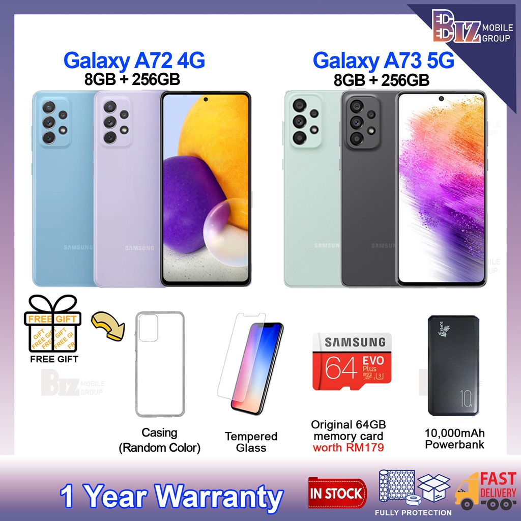 Samsung Galaxy A73 5G (8GB+256GB) / Galaxy A72 4G (8GB+256GB
