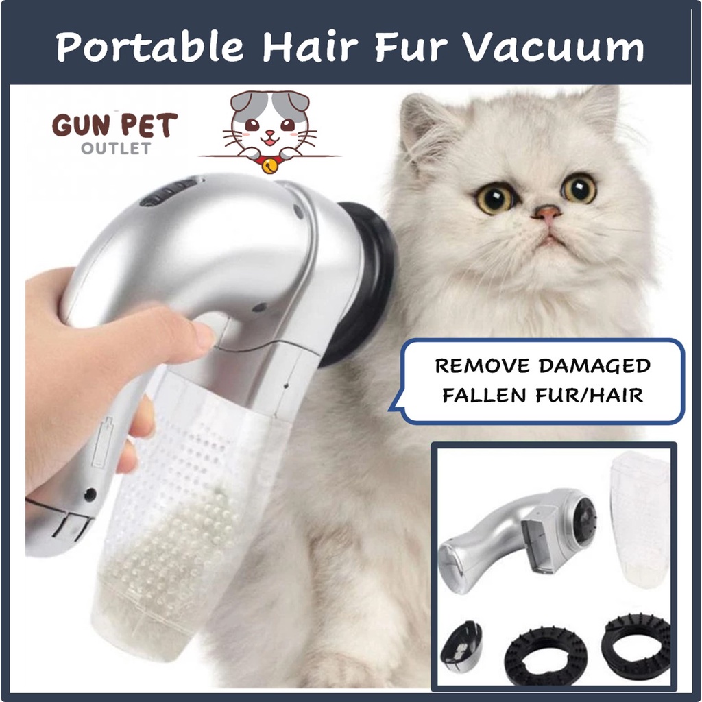 GUN PET Electric Pet Hair Fur Remover Suction Device For Dog Cat