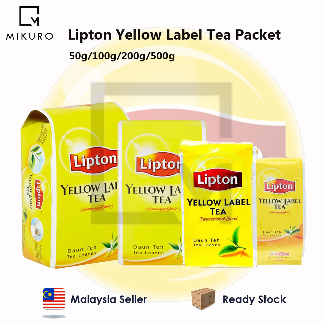 Lipton Packet Tea 50g/100g/200g/400g Shopee Malaysia