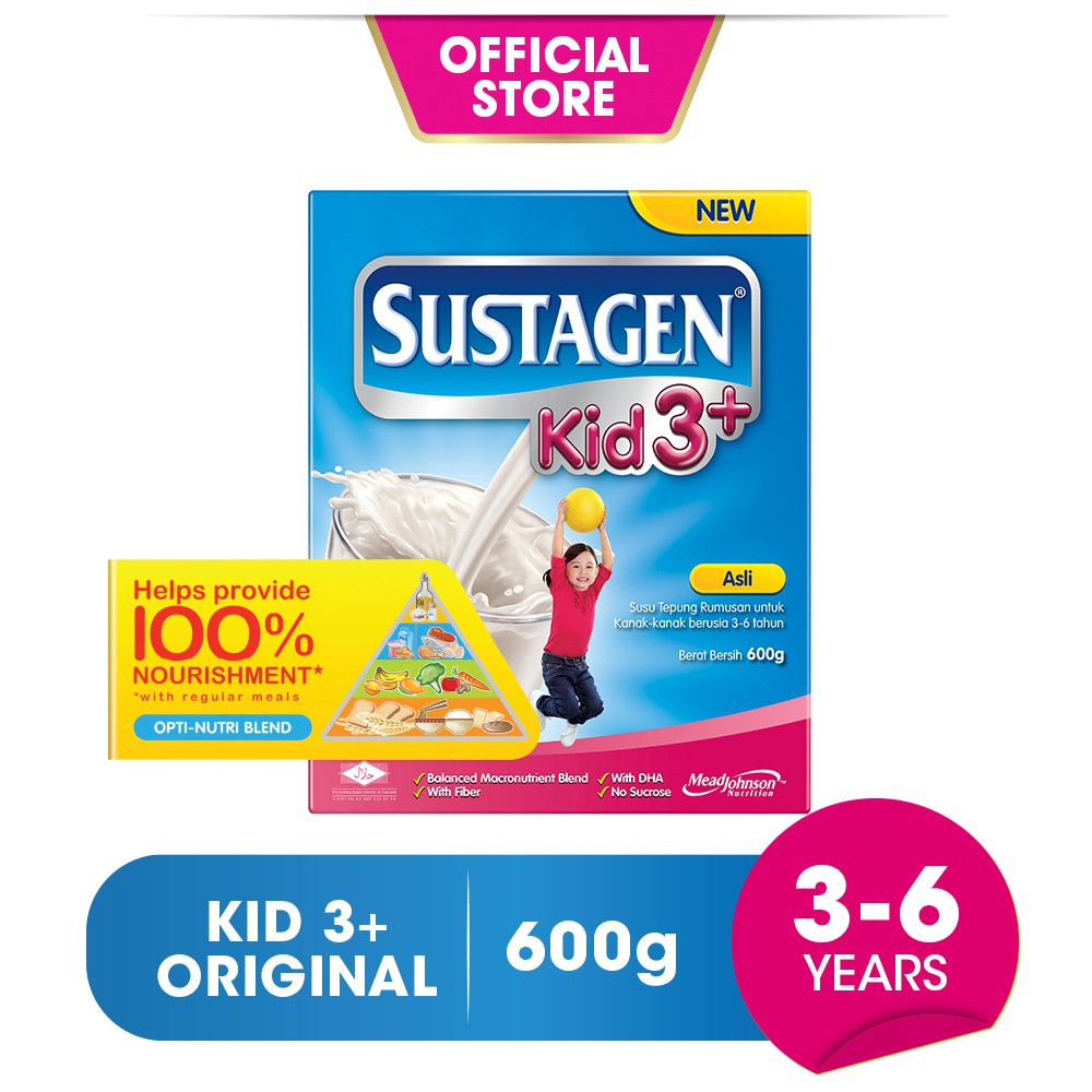Sustagen Kid 3+ Milk Formula (600g) Shopee Malaysia