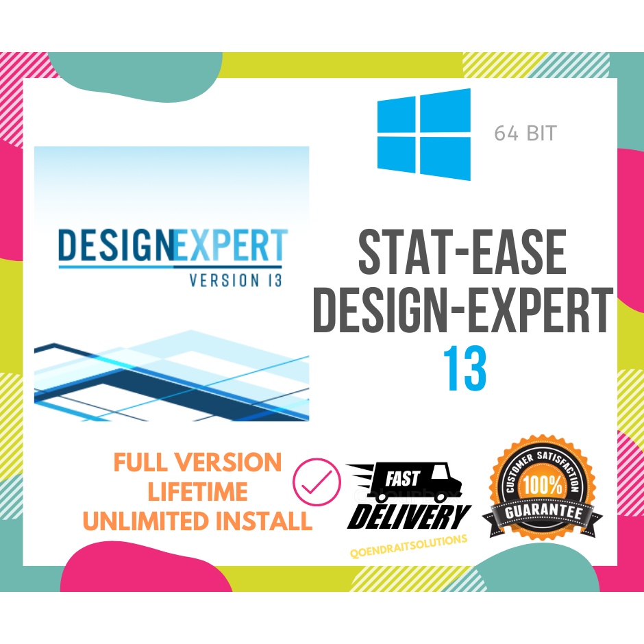 🔥HOT🔥 StatEase DesignExpert 13 Design Expert Lifetime Full