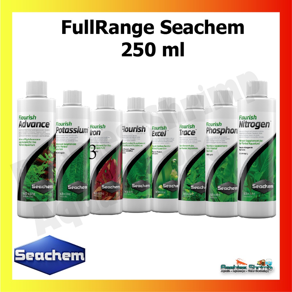 SeaChem Flourish Full Range 250 ml / Baja Pokok / Flourish Fertilizer