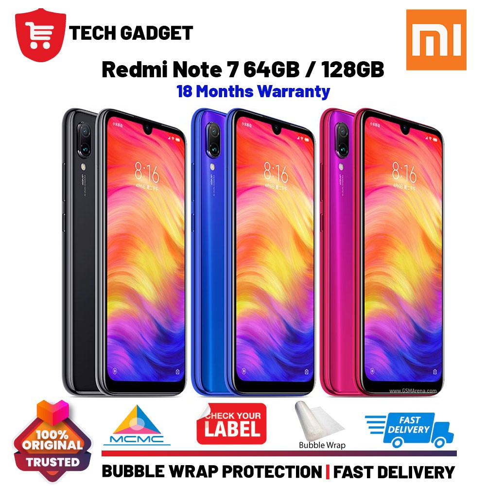 (Mi Malaysia)Xiaomi Redmi Note 7 [64GB/128GB ROM