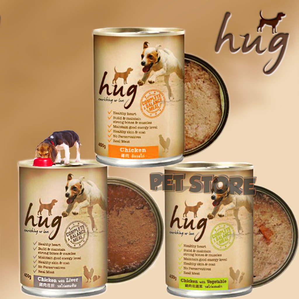 Hug Dog Canned Food 400gm Shopee Malaysia