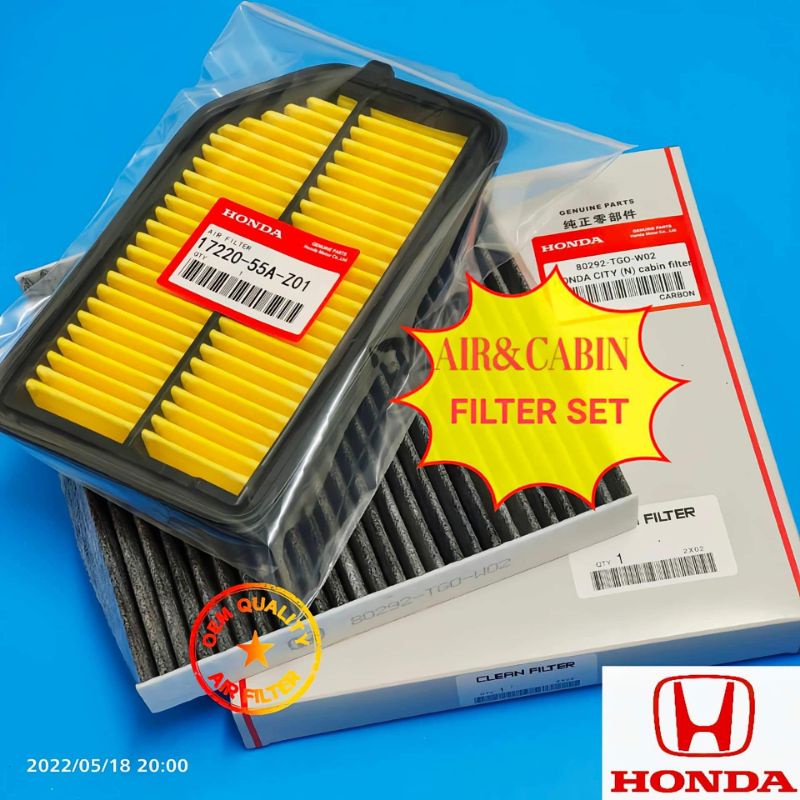 HONDA CITY 20132017 AIR&(carbon fiber)cabin filter set Shopee Malaysia