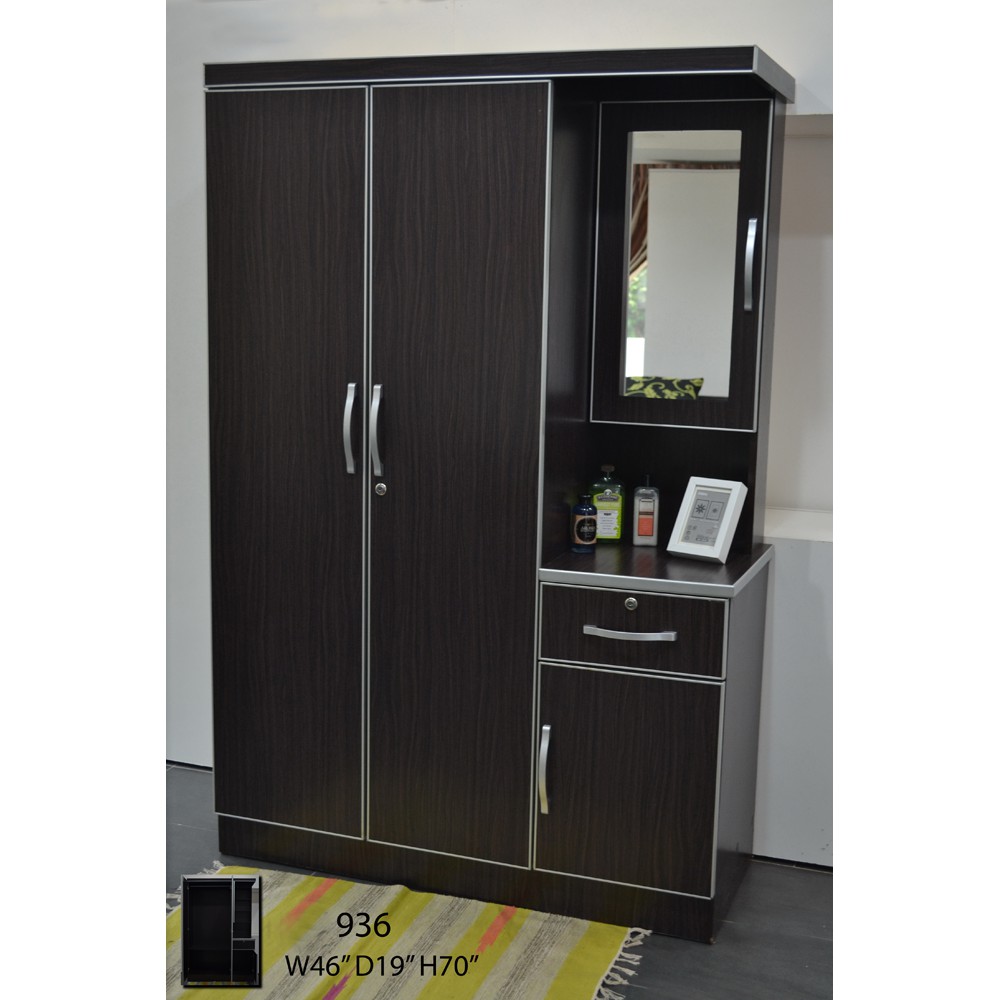 4 Feet Wardrobe W936 Shopee Malaysia