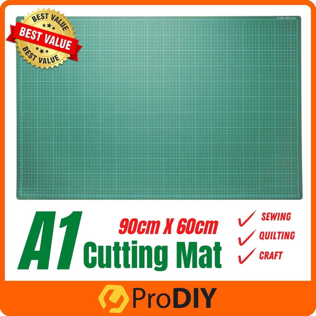 A1 90cm X 60cm Cutting Mat Artist Standard Cut Pad Board (Random Design