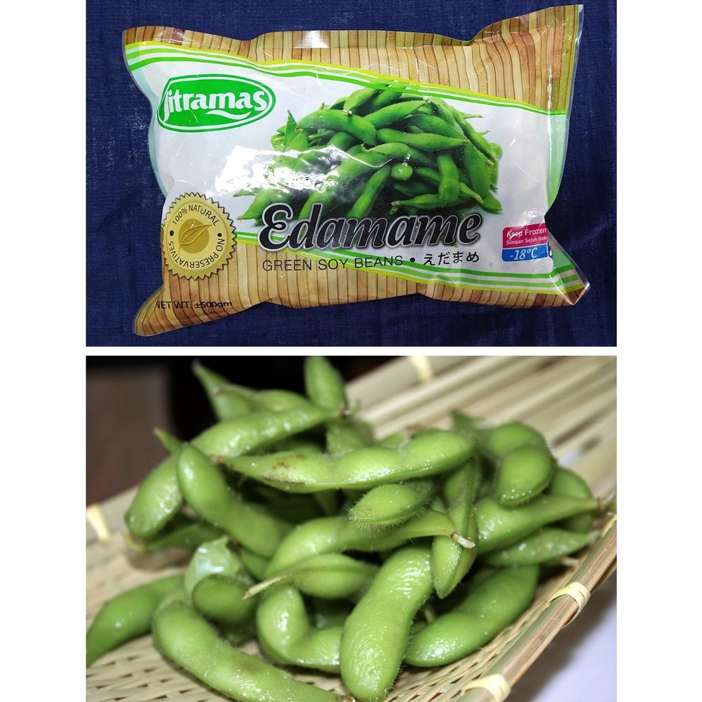 Edamame Green Soy Beans 500g Shopee Malaysia