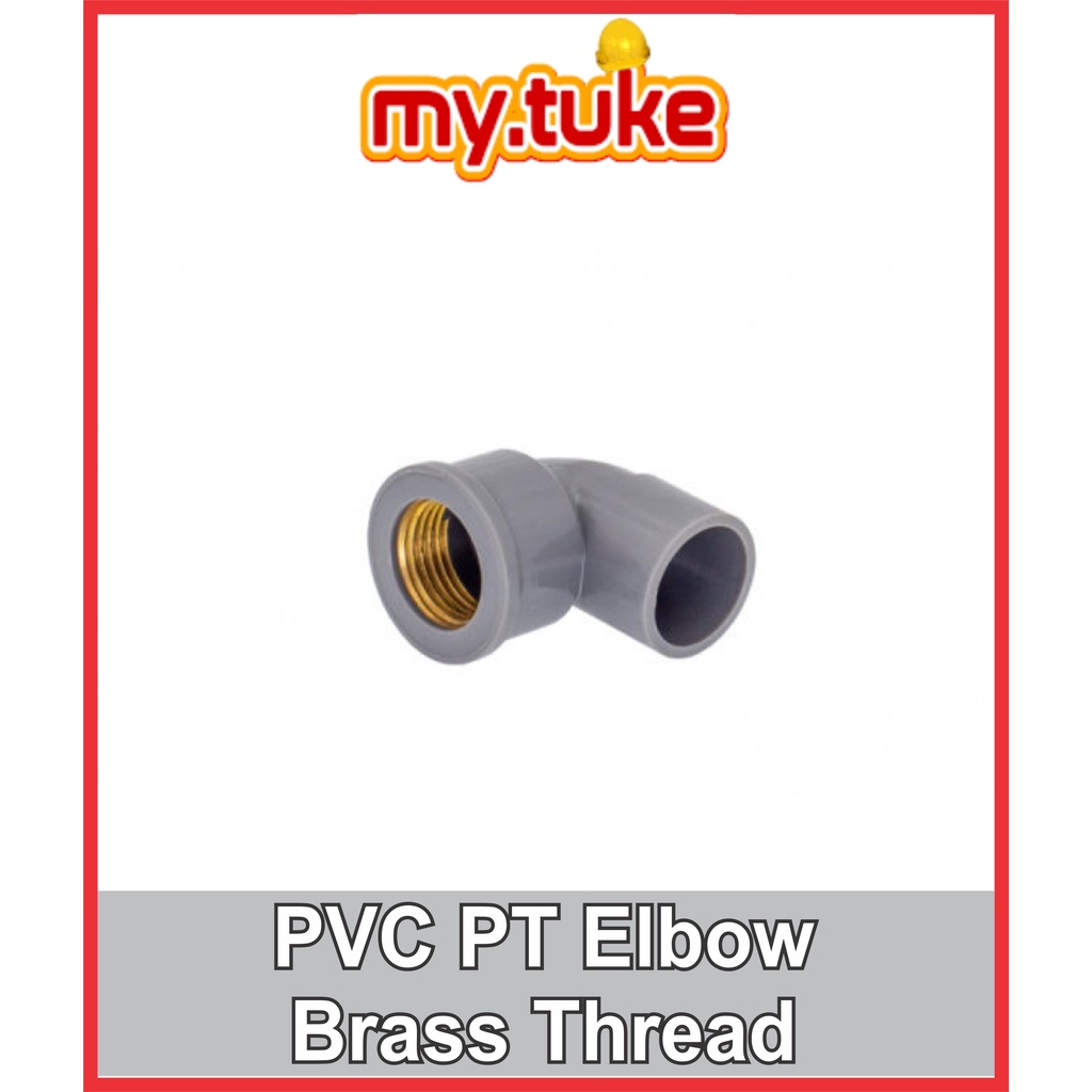 PVC PT Elbow Brass Thread Shopee Malaysia