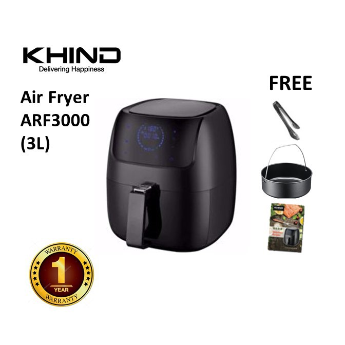 Khind Air Fryer AFR3000(3L) Shopee Malaysia