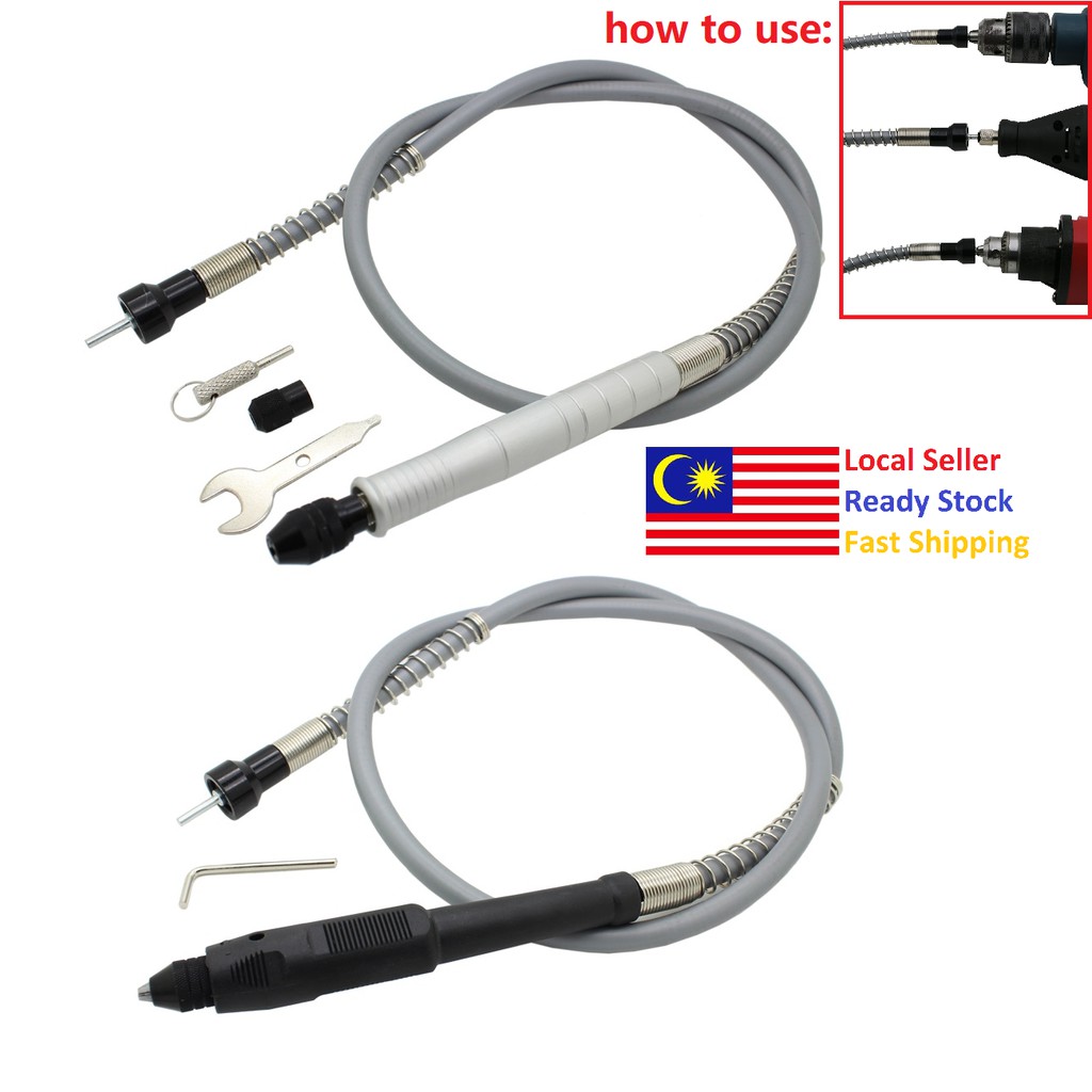 Adjustable Chuck 03.2mm Universal 3mm Flexible Shaft Flex Shaft Mini