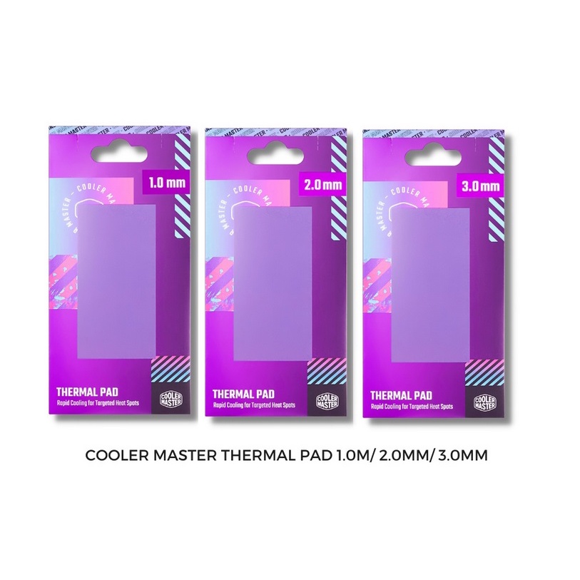 Cooler Master CPU Thermal Pad Processor Thermal Pad M.2 Thermal Pad Ram Thermal GPU