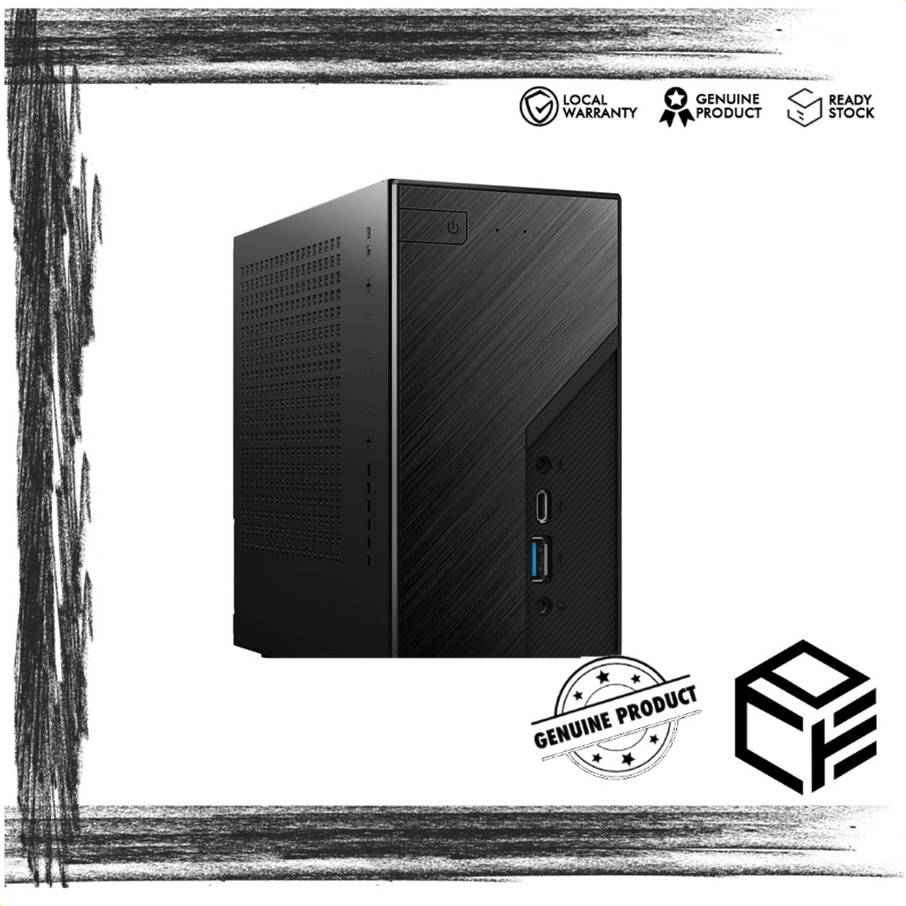 ASROCK DESKMINI X300W SERIES BAREBONE ( INC CHASSIS , MOBO , POWER