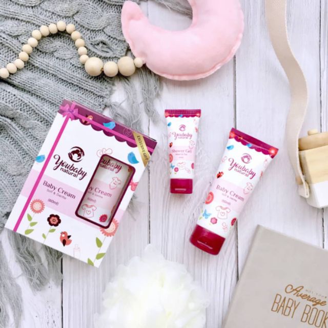 Youbaby cream + shower gel Shopee Malaysia