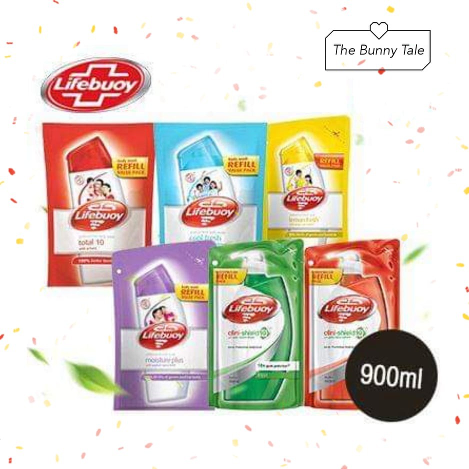 Lifebuoy Shower Gel Refill Pack (850/900ml) Shopee Malaysia